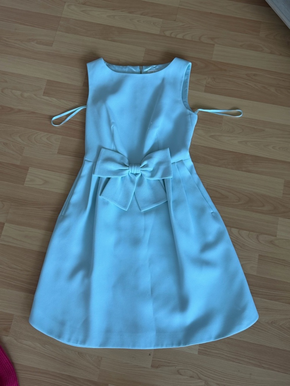 Ted Baker Mint Bow-Front Sleeveless Dress